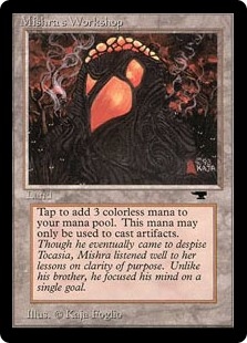 Mishra's Workshop Keeper Custom Cards